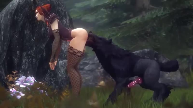 Animation 3D (la fille a été capturée par une meute de loups-garous) # 209 hd full