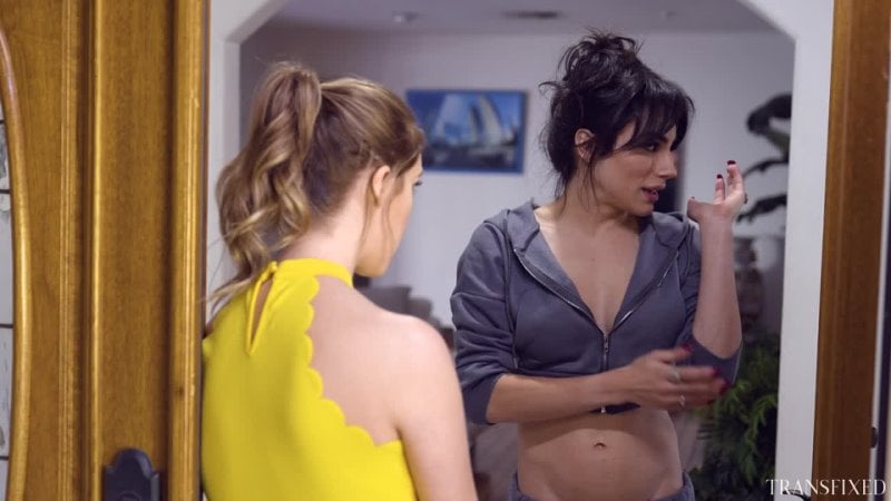 Ariel recatada e cadência lux / raio de sol [trans, travesti, feminino, lésbica, beijo, longa, gozada]