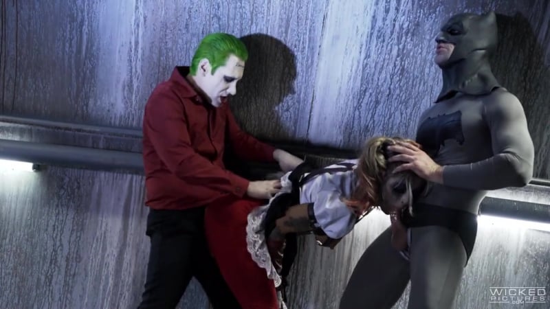 Porn squad xxx una parodia de axel braun escuadrón suicida [tetas grandes, lesbianas, parodia, interracial, anal, grupo, harley quinn]